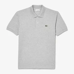 Camisa Polo Masculina L.12.12 Original Lacoste®<BR>- Cinza