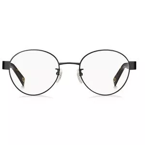 Armação Redonda Para Óculos De Grau<BR>- Preta & Marrom<BR>- Marc Jacobs