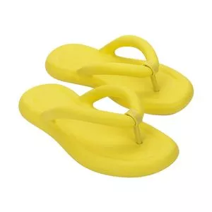 Melissa Flip Flop Free<BR>- Amarela<BR>- Melissa