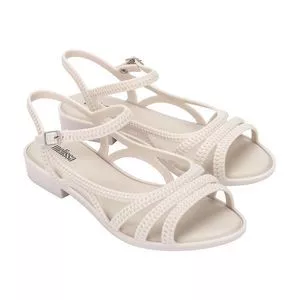 Melissa Femme Classy Sandal<BR>- Off White<BR>- Melissa