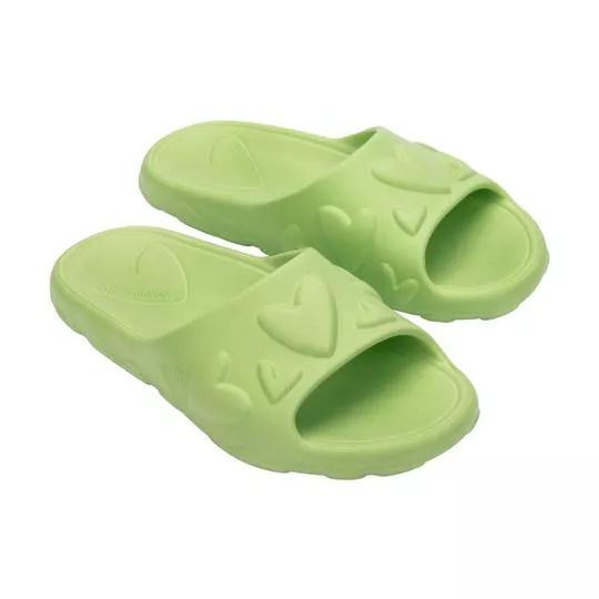 Mini Melissa Free Heart Slide- Verde- Melissa