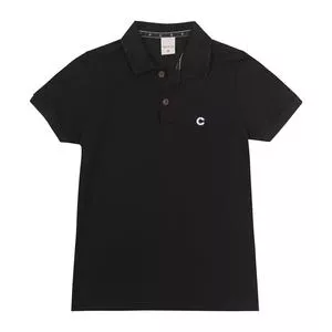 Polo Lisa<BR>- Preta<BR>- Carinhoso