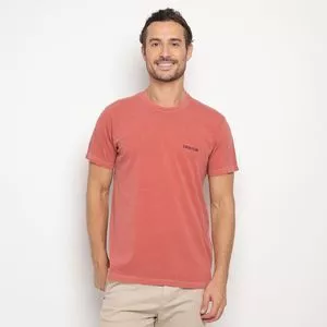 Camiseta Com Inscrições<BR>- Vermelha