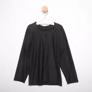 Camiseta Básica<BR>- Preta<BR>- Rygy