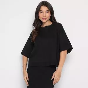 Blusa Lisa<BR>- Preta