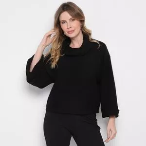 Blusa Lisa<BR>- Preta