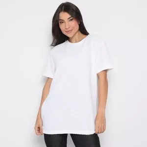 Camiseta Lisa<BR>- Branca