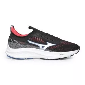 Tênis Mizuno® Arrow<BR>- Preto & Coral