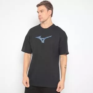 Camiseta Mizuno®<BR>- Preta