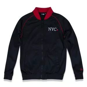 Jaqueta NYC®<BR>- Preta & Vermelha