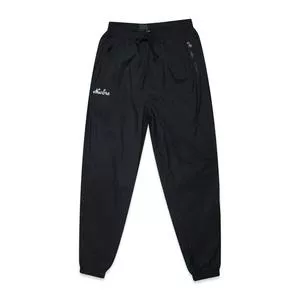 Calça Jogger Com Bordado<BR>- Preta