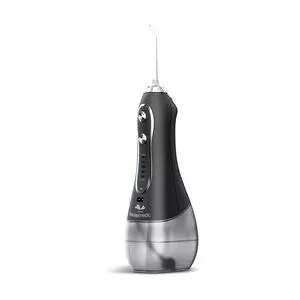 Irrigador Oral Jet Clean<BR>- Preto & Cinza Claro<BR>- 300ml<BR>- Bivolt<BR>- Relaxmedic