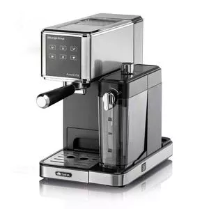 Máquina De Café Expresso Ametista Ariete® 1397<BR>- Inox & Preta<BR>- 38,5x27x37,5cm<BR>- 1,2L<BR>- 127V<BR>- 1350W<BR>- Ariete