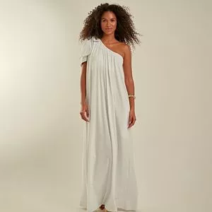 Vestido Longo Chealsea<BR>- Branco