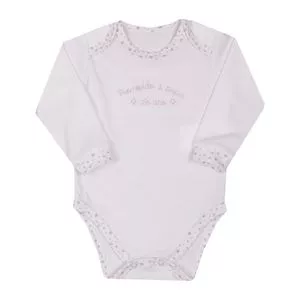 Body Com Inscrições<BR>- Off White<BR>- Letut