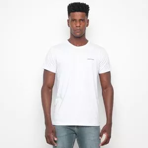 Camiseta Básica<BR>- Branca