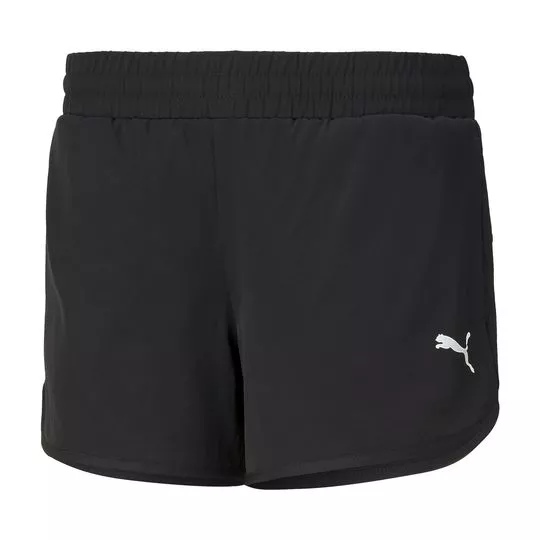 Short Puma®-  Preto & Branco- Puma