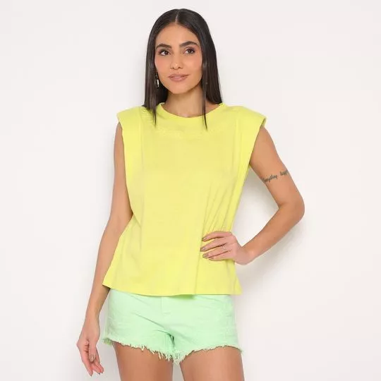 Blusa Lisa- Amarela-Forum