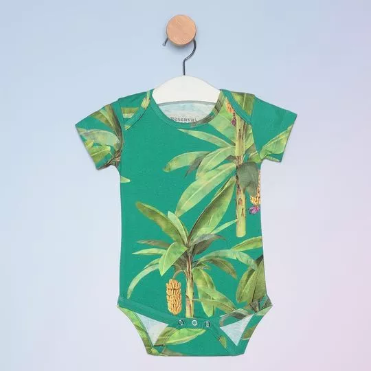 Body Bananeiras -  Verde & Amarelo - Reserva Mini