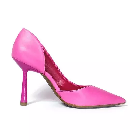 Scarpin Liso -  Rosa -  Salto: 9,5cm - My Shoes