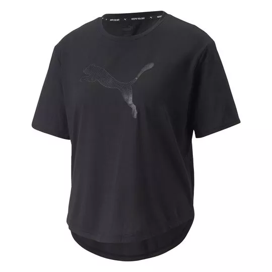 Camiseta Puma® -  Preta - Puma