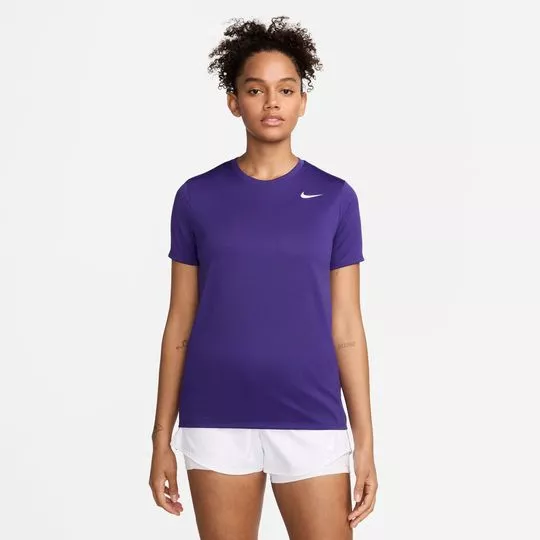 Camiseta Nike®- Roxa- Nike