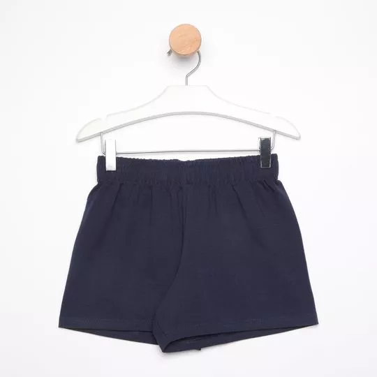 Short Liso -  Azul Marinho - Malwee