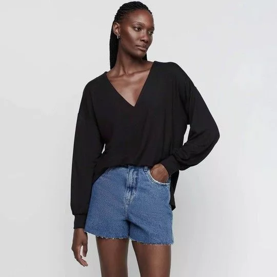 Blusa Lisa- Preta