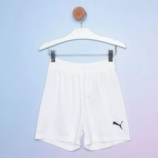 Short Com Logo -  Off White - Puma