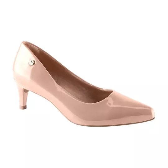 Scarpin Liso -   Rosa Claro -   Salto: 5,5cm - VIA UNO