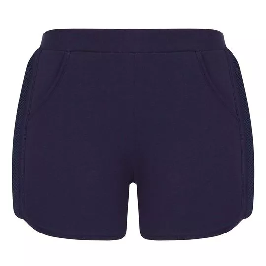 Short Com Recortes -   Azul Marinho - Trifil