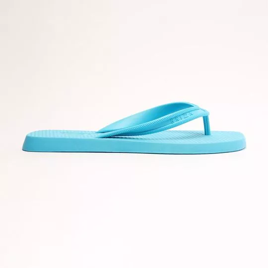 Chinelo Em Relevo - Azul Claro - Arezzo & Co.