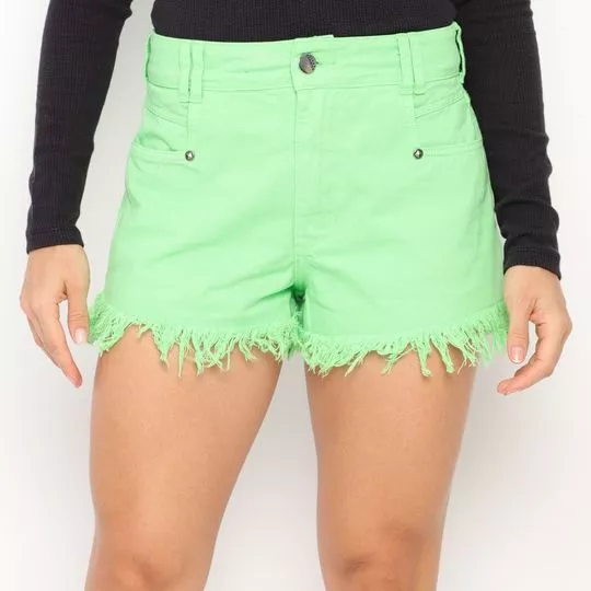 Short Em Sarja -  Verde Claro - Sommer