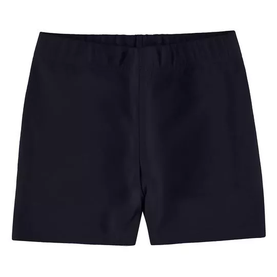 Short Com Recortes -  Preto - Malwee