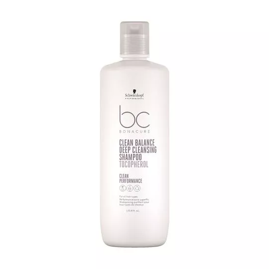 Shampoo Deep Cleansing Clean Balance - 1L - Schwarzkopf