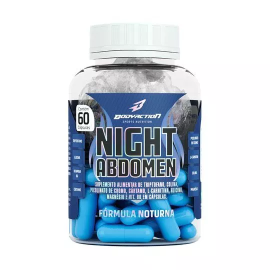 Night Abdômen - 60 Cápsulas - Rainha Nutraceuticos