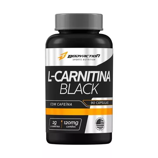 L-Carnitina Black - 90 Cápsulas - Rainha Nutraceuticos