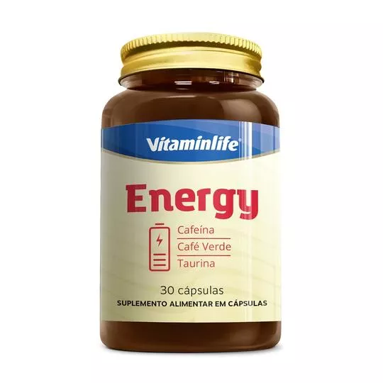 Energy - 30 Cápsulas - Vitaminlife