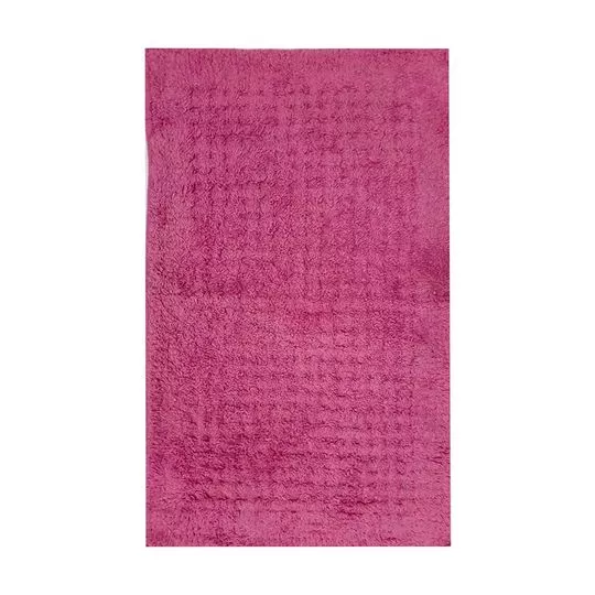 Tapete Para Banheiro Alabama-  Pink-  60x40cm- Niazitex