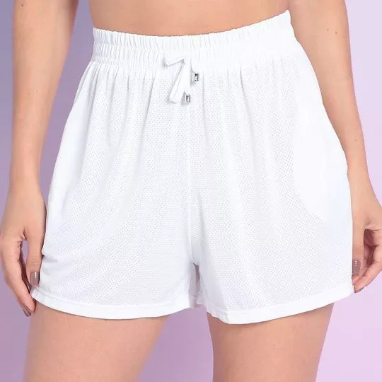 Short Liso -  Branco - PATRA