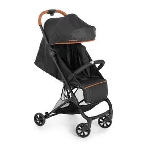 Carrinho De Passeio Nico<BR> - Preto & Marrom Claro<BR> - 100x49,7x68cm