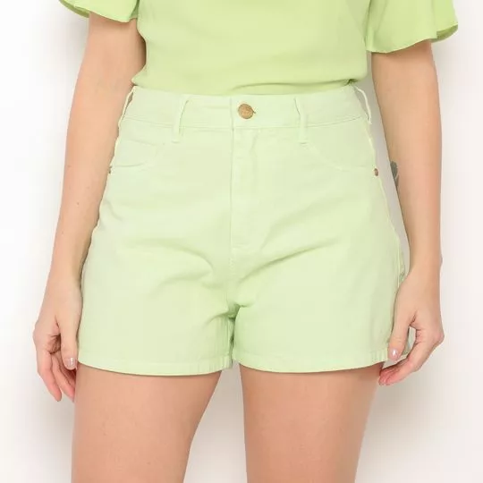 Short Com Bolsos -  Verde - ZINCO