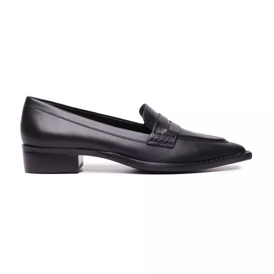 Loafer Com Recortes -  Preto - Carrano