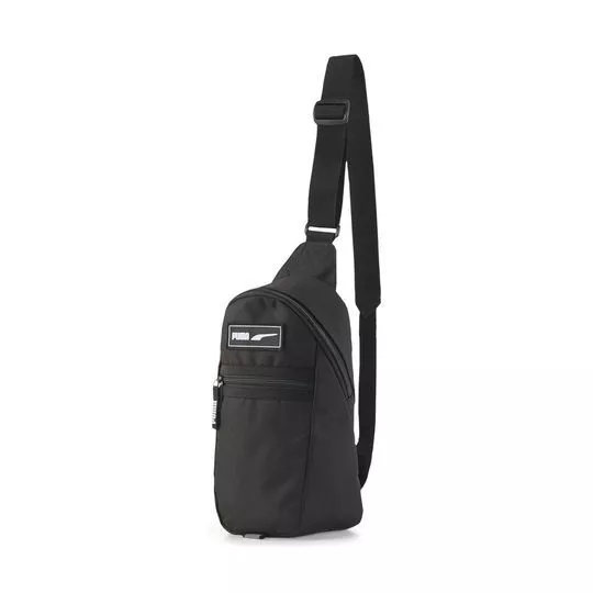 Bolsa Transversal Com Tag - Preta - Puma