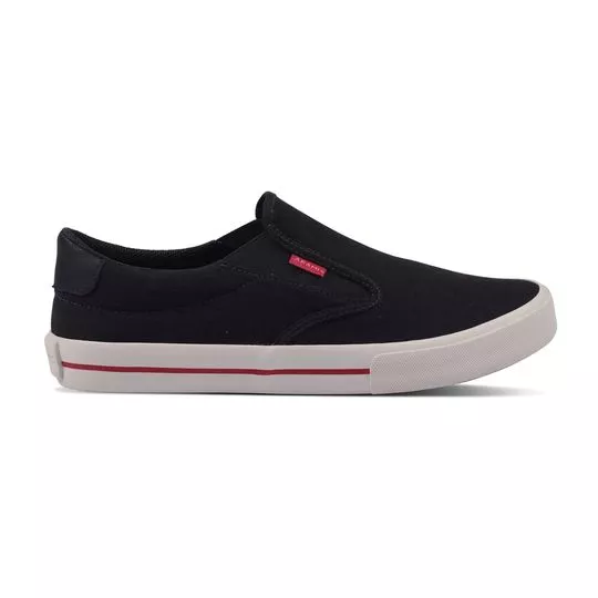 Slip On Com Recortes -  Preto - Aramis