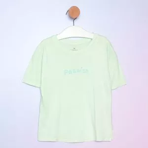 Blusa Paraíso<BR> -  Verde Claro<BR> - Hering Kids