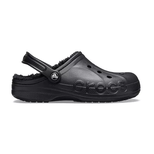 Baya Lined Clog -  Preto - Crocs