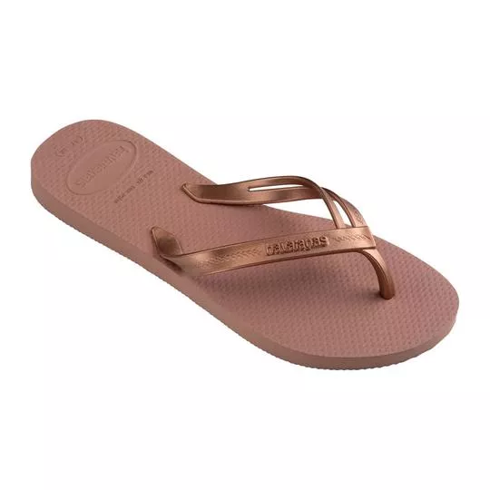 Chinelo Havaianas Elegance -  Rosê - Havaianas