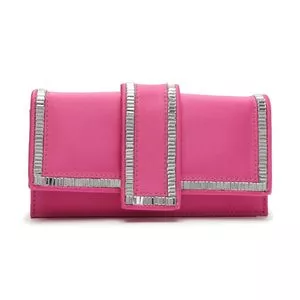 Bolsa Transversal Com Pedrarias<BR> -    Rosa<BR> - Arezzo & Co.