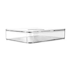 Porta-Frios Clear<BR>- Incolor<BR>- 20x15x4,2cm<BR>- Ou